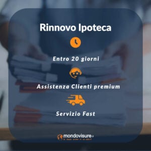 rinnovo ipoteca