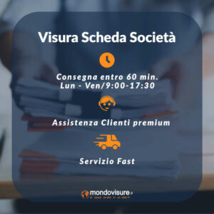 visura scheda società
